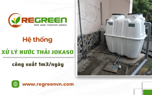 Hệ thống xử lý nước thải Jokaso công suất 1m3/ngày - Đảm bảo nước thải đạt chuẩn an toàn