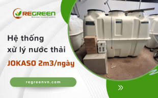 Hệ thống xử lý nước thải Jokaso công suất 2m3/ngày – Giải pháp hoàn hảo cho nước thải sinh hoạt