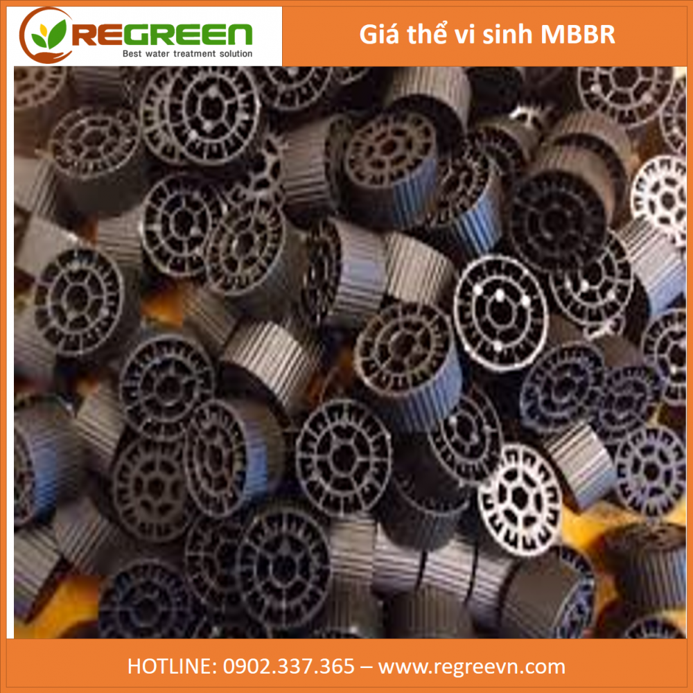 Giá thể vi sinh MBBR 25 x 10mm